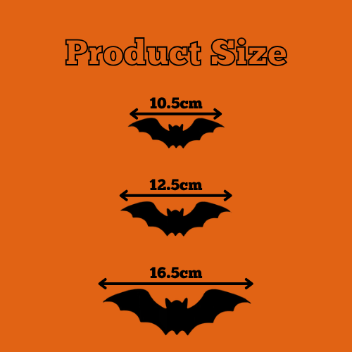 3D LED Bats Halloween Decor