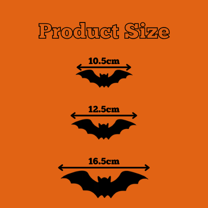 3D LED Bats Halloween Decor